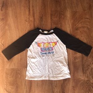 Girls 1978 Aerosmith T-shirt